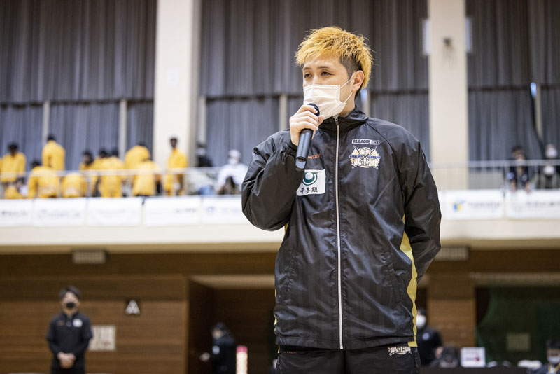 金沢武士団選手