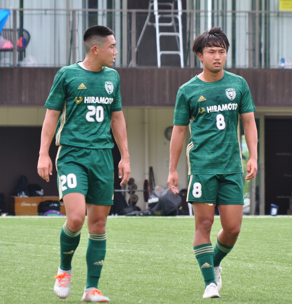 北陸大学サッカー部試合風景1