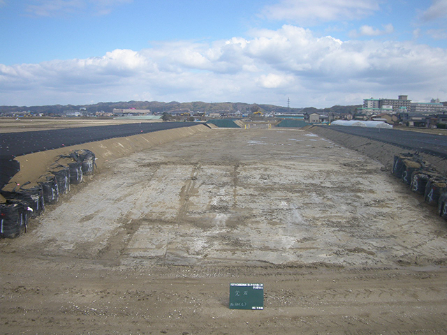 大浦千木町線道路新設工事に伴う先行盛土工事（千木町その２）