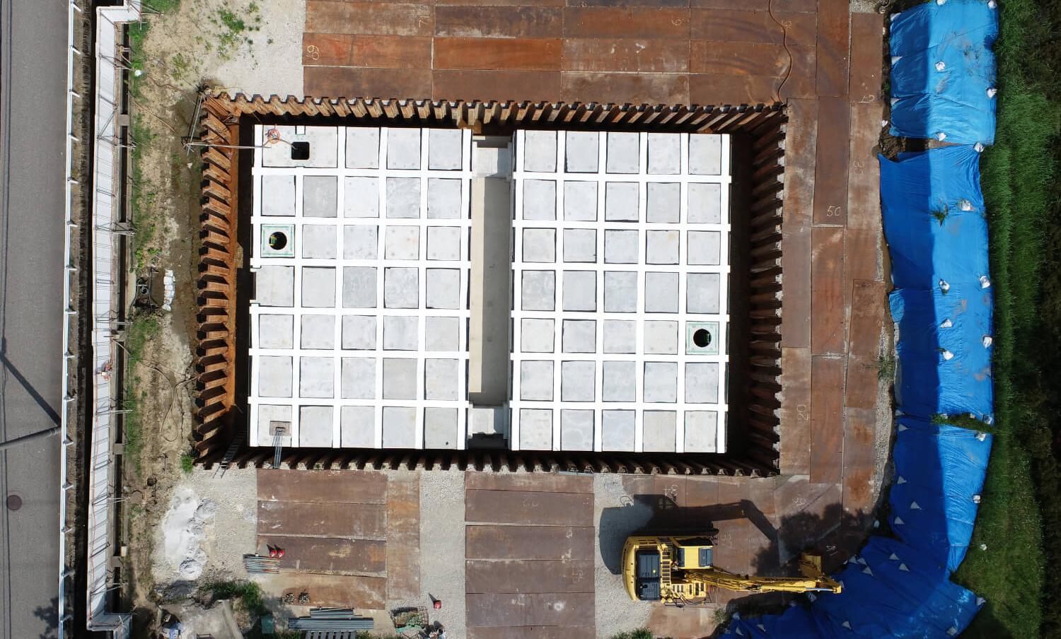 南新保第2児童公園地下貯留施設設置工事